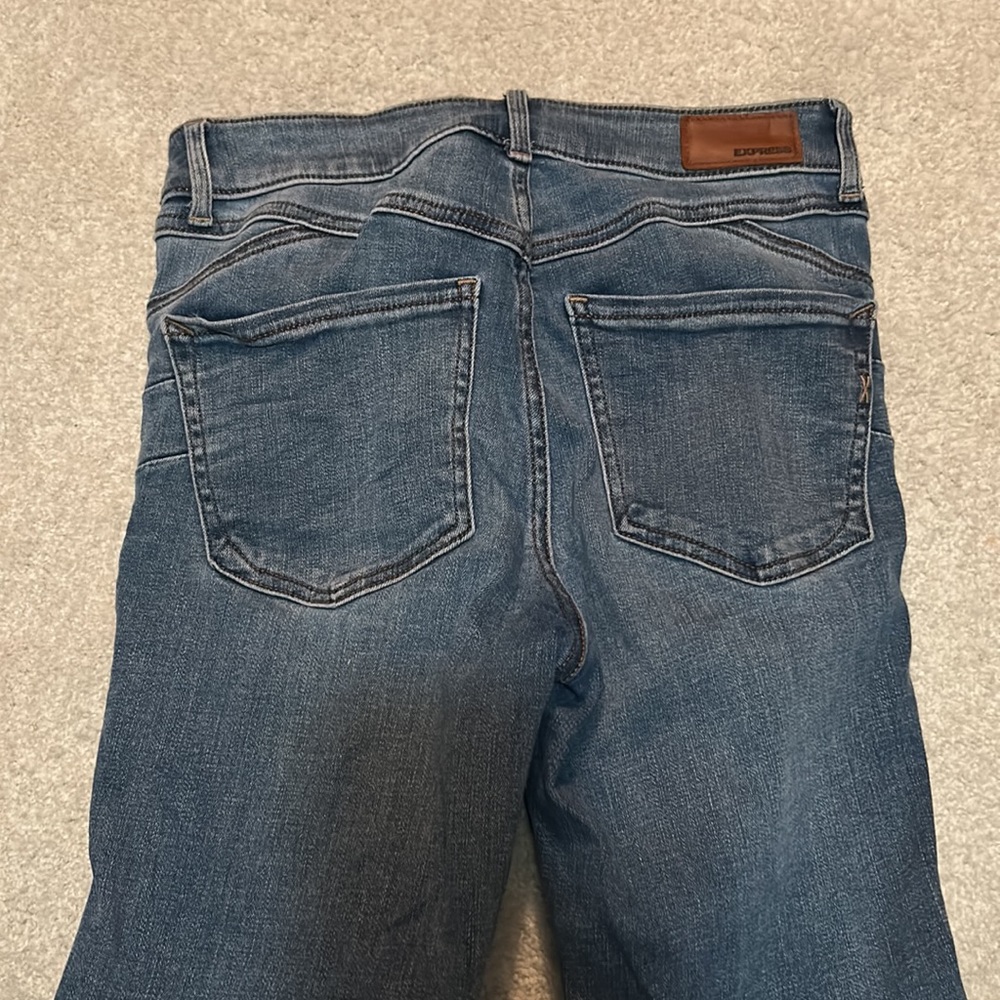 Express High Rise Skinny Jean - Picture 2 of 2